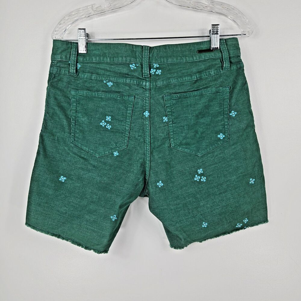 Carve Designs Women's Size 6 Green Oahu Cord Cut Off Shorts 6 Inch Inseam NWOT - Picture 5 of 6